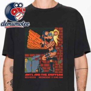 Amyl And The Sniffers Red Rocks Amphitheatre 2026 Morrison CO June 17th Unisex T-Shirt