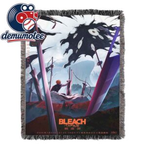 Bleach Final 2026 Movie Hooded Fleece Woven Blanket Tapestry
