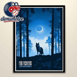 Foo Fighters Allianz Arena 2026 Munich DE June 17th Home Decor Poster Canvas