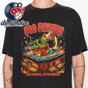 Foo Fighters Liverpool 2026 Anfield Stadium June 25th Unisex T-Shirt