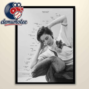 Gracie Abrams Daughter From Hell Tracklist Album Cover Home Decor Poster Canvas