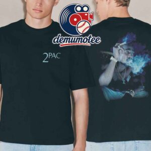 Janet Jackson 2Pac Thug Life Smoking BET Awards 2026 Two Sided T-Shirt