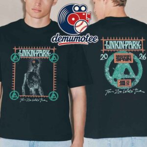 Linkin Park Auditorio Miguel Rios 2026 Madrid Spain June 23rd Two Sided T-Shirt