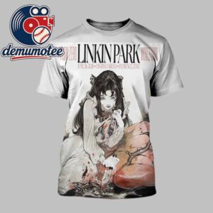 Linkin Park Florence Italy 2026 Visarno Arena Limited All Over Print T-Shirt