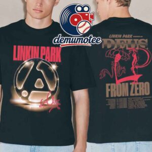 Linkin Park Madrid Pop Up 2026 Deus Ex Machina Collab Logo Two Sided T-Shirt