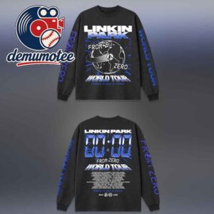Linkin Park Madrid Pop Up 2026 World Tour Dates Deus Ex Machina Collab AOP Long Sleeve Sweater