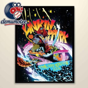Linkin Park Zurich 2026 Stadion Letzigrund Switzerland June 30th Home Decor Poster Canvas