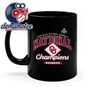 Oklahoma Sooners Champion 2026 NCAA Baseball Men’s College World Series Champions Ceramic Mug Cup