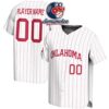 Oklahoma Sooners GameDay Greats Lightweight Custom Name Number Crimson Baseball Jersey
