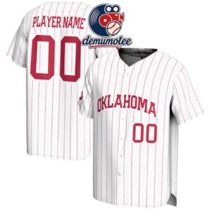 Oklahoma Sooners GameDay 2026 Greats Lightweight Custom Name Number White Baseball Jersey