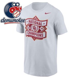 Oklahoma Sooners Nike 2026 NCAA Baseball Men’s College World Series Champions Official Logo Unisex T-Shirt