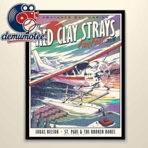 Red Clay Strays Fanfest 2026 St Paul And The Broken Bones June 24th Home Decor Poster Canvas