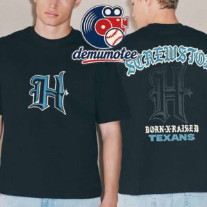 Rest In Peace DJ Screw 2026 Houston Texans Born X Raised Two Sided T-Shirt
