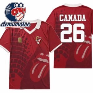Rolling Stones FIFA World Cup 2026 Canada Club Jersey