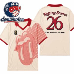 Rolling Stones FIFA World Cup 2026 Center Forward Jersey