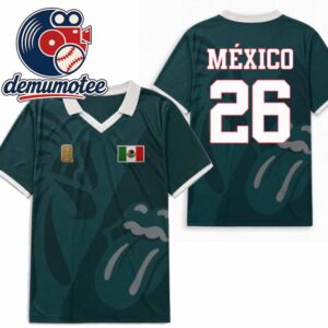 Rolling Stones FIFA World Cup 2026 Mexico Club Jersey