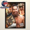 Sami Zayn 2026 New Undisputed WWE Champion Home Decor Poster Canvas