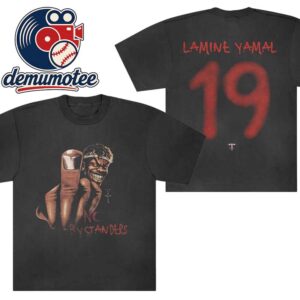Travis Scott Cactus Jack x Lamine Yamal No Bystanders Two Sided T-Shirt