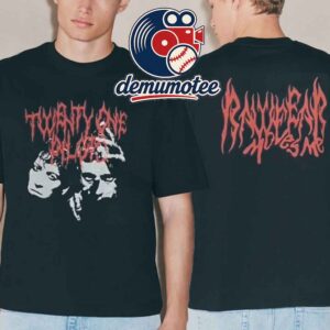 Twenty One Pilots Rawfear Moves Me Pinkpop Festival 2026 Tour Two Sided T-Shirt