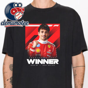 Charles Leclerc Winner Formula 1 British GP 2026 Uniex T-Shirt