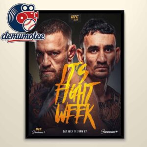 Conor McGregor vs Max Holloway 2026 UFC 329 It’s Fight Week Home Decor Poster Canvas