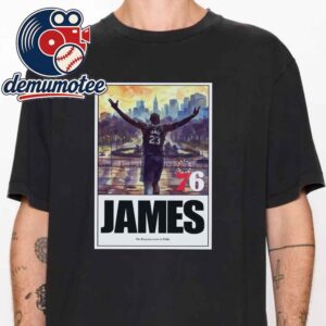 Dawn Staley LeBron James Philadelphia 76ers Royal King Arrived Mitchell And Ness Unisex T-Shirt