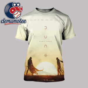 Dune Part Three December 2026 The Epic Conclusion All Over Print T- Shirt
