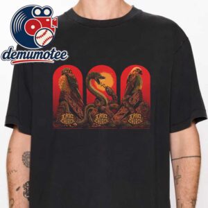 Eric Church Red Rocks Amphitheatre 2026 July 6th 7th 8th Red Version Unisex T-Shirt