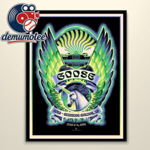 Goose The Band SPAC Saratoga Springs NY 2026 July 3rd 4th Home Decor Poster Canvas