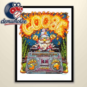 Goose The Band Saratoga Performing Arts Center 2026 Saratoga Springs NY July 3rd 4th Home Decor Poster Canvas