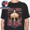 Guns N’ Roses Paris 2026 Accor Arena July 1st Two Sided T-Shirt