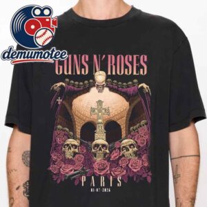 Guns N’ Roses Paris 2026 Accor Arena July 1st Unisex T-Shirt