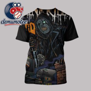 Ice Nine Kills 2026 Sliver Scream Concert With Special Guest Twiztid All Over Print T- Shirt