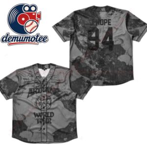 J Hope BTS Arirang World Tour 2026 Limited Baseball Jersey
