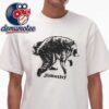 Jimothy Raccoon Spine Distressed Unisex T-Shirt