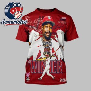 Jordan Walker Winner 2026 Champions Home Run Derby All Over Print T-Shirt