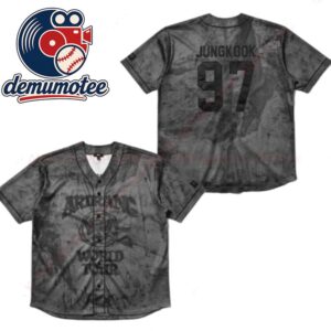 Junggkook BTS Arirang World Tour 2026 Limited Baseball Jersey