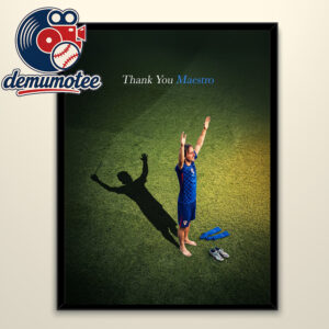 Luka Modric Thank You Maestro Croatia World Cup 2026 Home Decor Poster Canvas