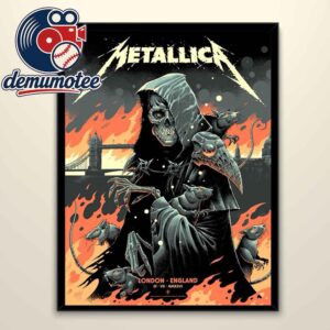 Metallica London Stadium England 2026 Exclusive Pop Up Home Decor Poster Canvas