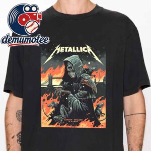 Metallica London Stadium England 2026 Exclusive Pop Up Unisex T-Shirt