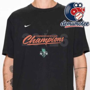 New York Liberty 2026 Champions WNBA Commissioner’s Cup Classic T Shirt