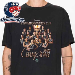 New York Liberty 2026 Champions WNBA Commissioner’s Cup Unisex T-Shirt
