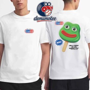 Nick Fuentes Groypsicle Lime And Cherry Ice With Gumball Eyes Two Sided T-Shirt
