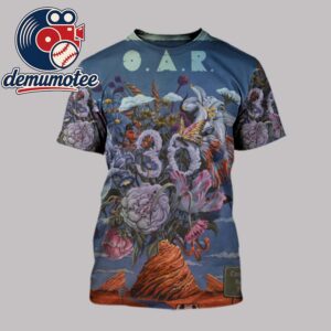 O.A.R. Colorado Road Trip 2026 Vintage Concert Retro Music All Over Print T-Shirt