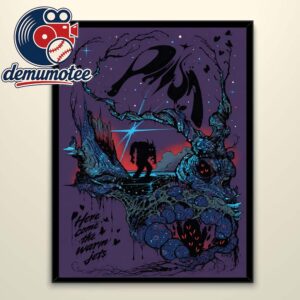 Phish Band Official Madison LE James Martin Glow In The Dark Home 2026 Decor Poster Canvas