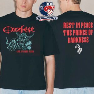 Ozzfest Live At Paper Tiger 2026 The Pain Of Darkness Two Sided T-Shirt