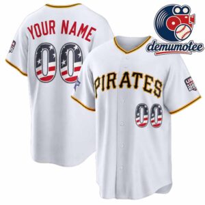Pittsburgh Pirates 2026 All Star Edition Stadium USA 250th Baseball Jersey