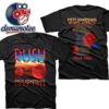 Rush 2026 50 Something Tour Dates Stoplight Two Sided T-Shirt