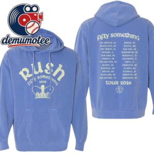 Rush 50 Something 2026 Tour Dates Two Sided Hoodie