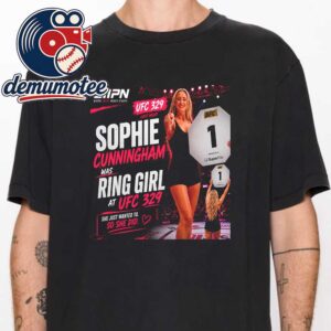 Sophie Cunningham UFC 329 Ring Girl 2026 Unisex T-Shirt